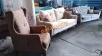 seven seater sofa beauty model from another view