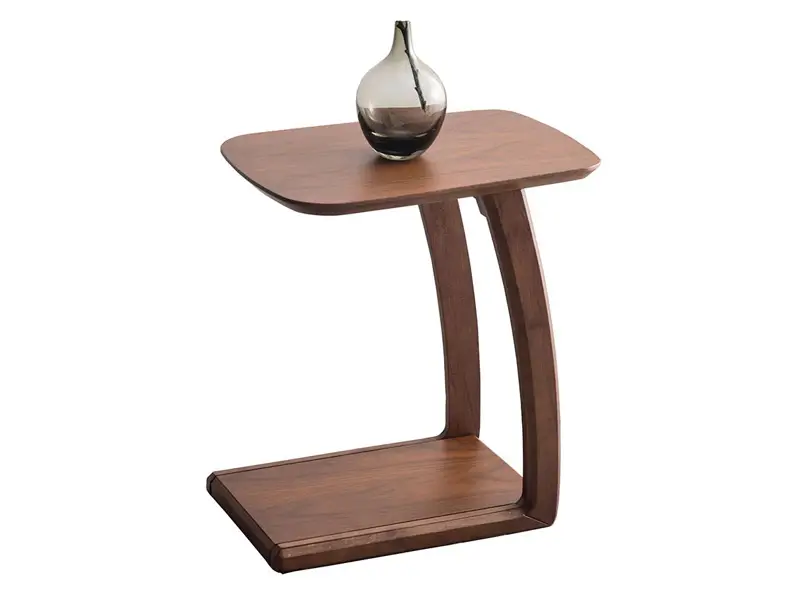 honey tea table All Solid Wood Side Sofa Corner Mini Coffee Table Modern