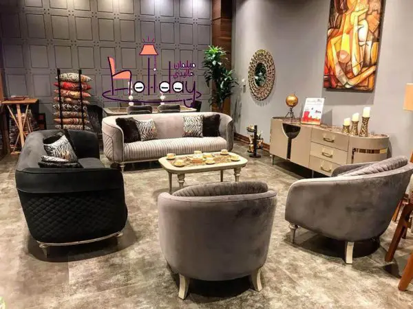 Diana new collection sofa turkish 2021 gray cream