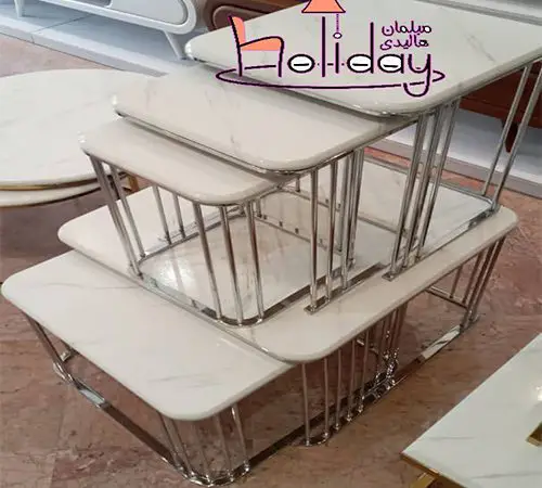 Kani model sofa table white color