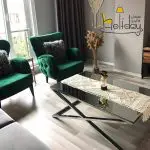 Tiraje model sofa table black