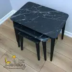 Zulfa model sofa table black color