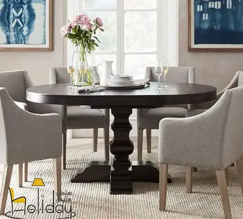 Bardia model round dining table
