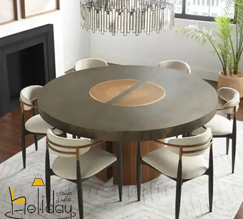 Mahta model round dining table