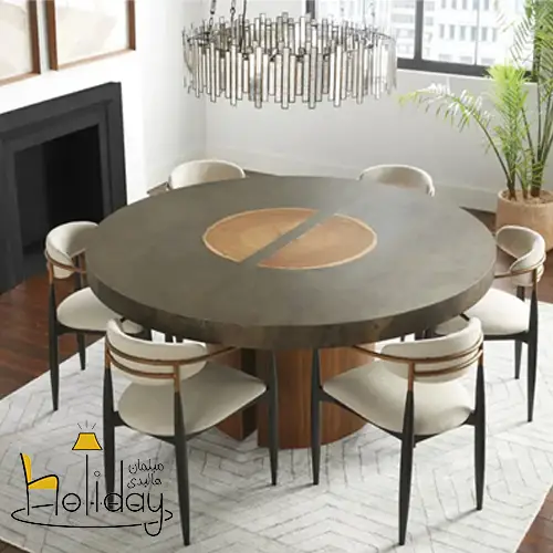 Mahta model round dining table