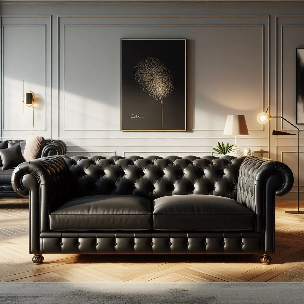 Chester sofa black 1