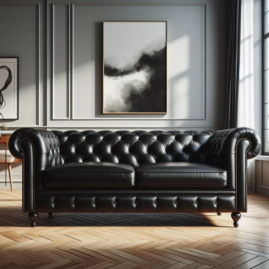 Chester sofa black 2