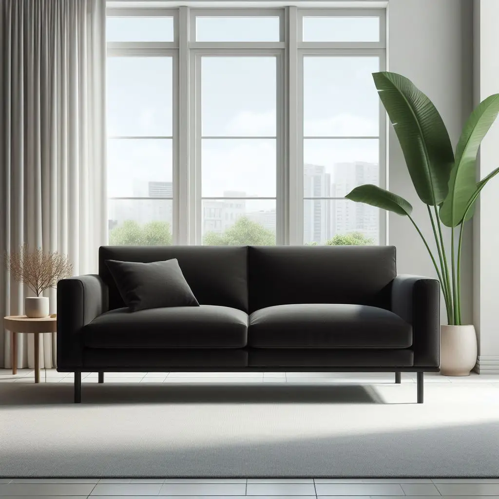 minimal sofa black 1